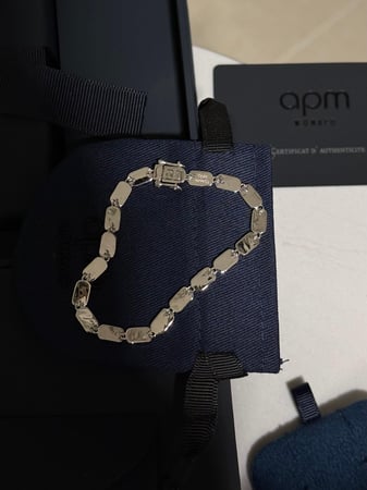 مجموعة أساور داينتي apm ( فضي -ذهبي - اخضر -روز قولد - ازرق )