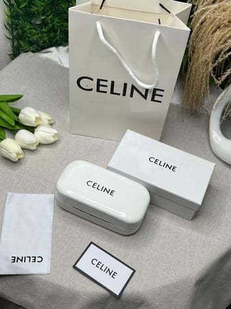 نظارة CELINE اطار ذهبي - عدسة شفاف