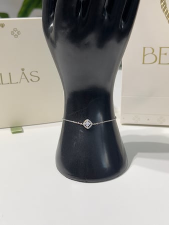 أسوارة  فضة عيار 925 لون فضي