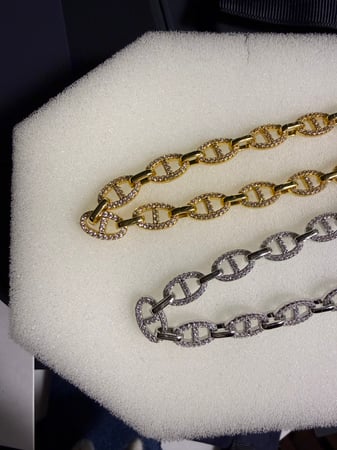 إسوارة مايلي مارين apm ( فضي -ذهبي )