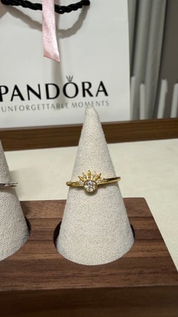 خاتم باندورا Pandora الشمس والقمر ماستر كواليتي