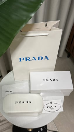 نظارة PRADA تايقر عدسة شفافه