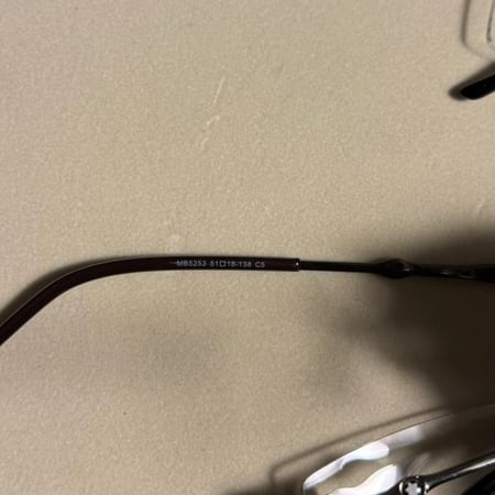 نظارة MONT BLANC شفاف