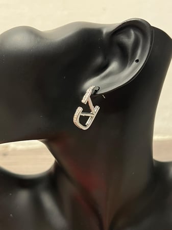 حلق VALENTINO فضي