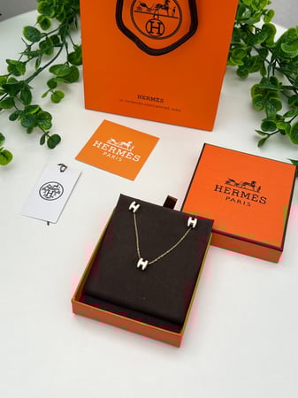 سلسال HERMES معدن ذهبي