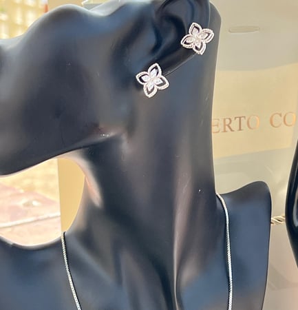 سلسال   roberto coin فضي