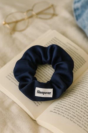 4 ربطات شعر حرير