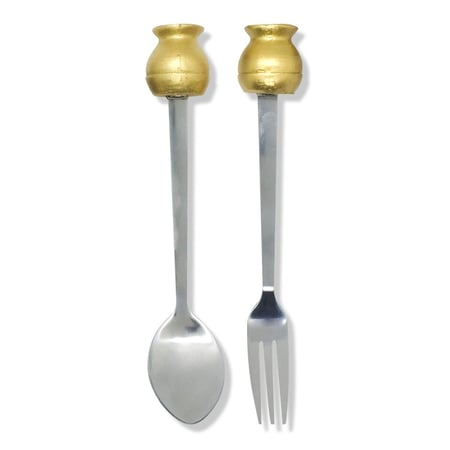 ملعقة مع شوكة تصميم تراثى - هدايا تذكارية - SOUVENIRS