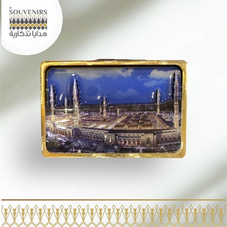 مغناطيس الحرم المدني مع برواز 2D