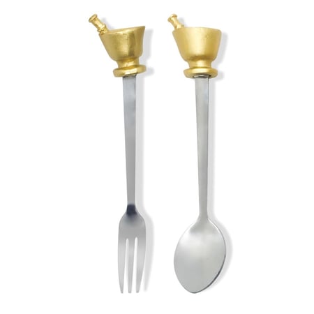 ملعقة مع شوكة تصميم تراثى - هدايا تذكارية - SOUVENIRS