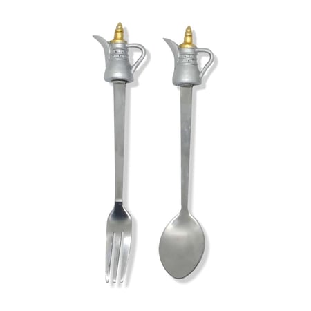 ملعقة مع شوكة تصميم تراثى - هدايا تذكارية - SOUVENIRS