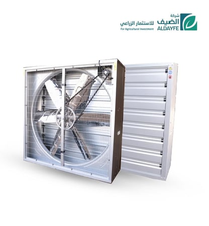 مروحة تبريد مقاس 138سم × 138 سم