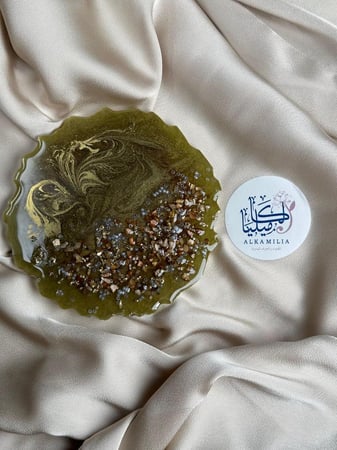 كوستر أو قاعدة أكواب متعرج الحواف