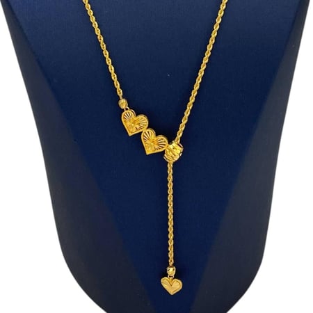 سبحه ذهب عيار 21 الوزن 5.14 جم