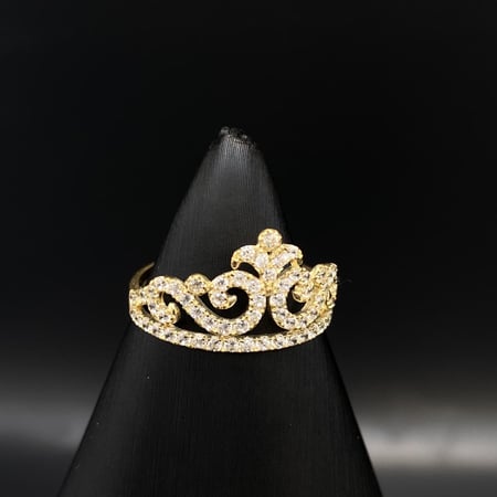 أسوارة مع الخاتم ذهب عيار 18 الوزن 10.1 جرام