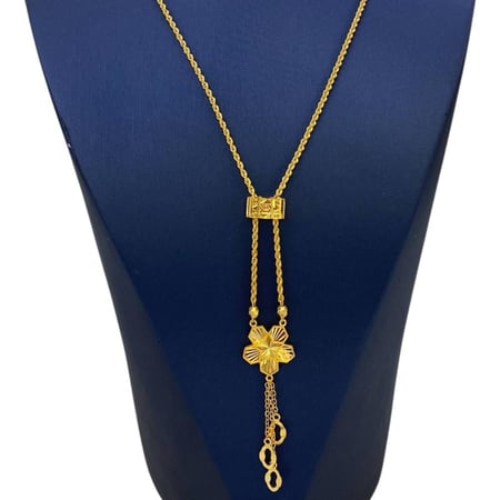 سبحه ذهب عيار 21 الوزن 5.7 جرام