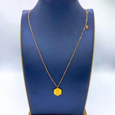 عقد ذهب عيار 21 الوزن 1.75 جرام