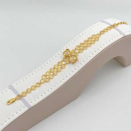 اسواره ذهب عيار 21 الوزن 6.65 جرام =