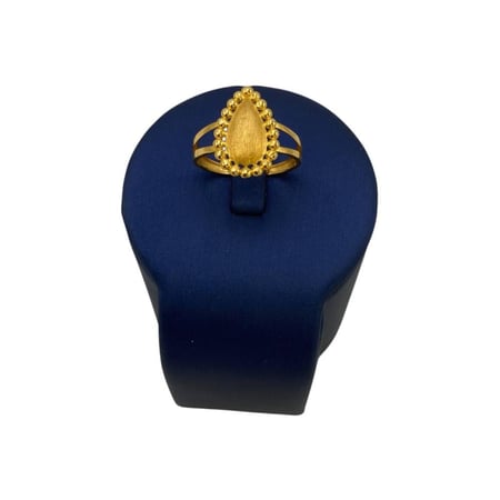 خاتم ذهب عيار 21 الوزن 2.09 جم