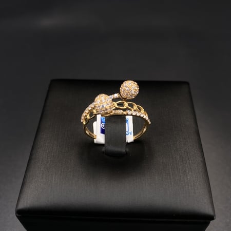 خاتم ذهب عيار 21 الوزن 2.29 جرام