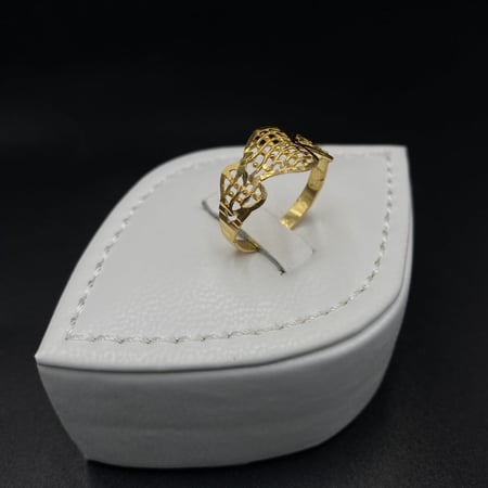 خاتم ذهب عيار 21 الوزن 2.3 جرام