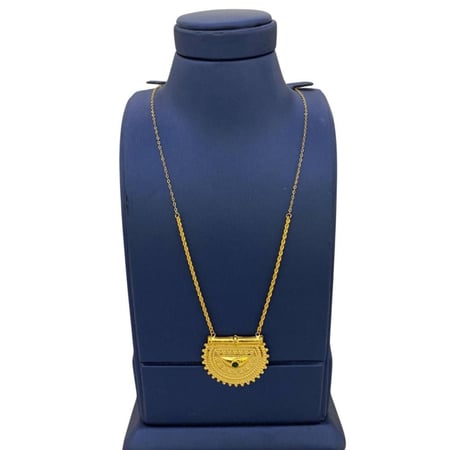 عقد ذهب عيار 21 الوزن 2.1 جرام