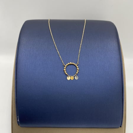 عقد ذهب عيار 18 الوزن 2.7 جرام