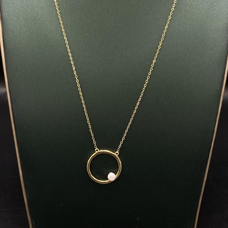 عقد ذهب عيار 18 الوزن 1.6 جرام