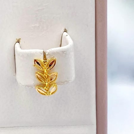 طقم ذهب عيار 21 الوزن 9.5 جرام