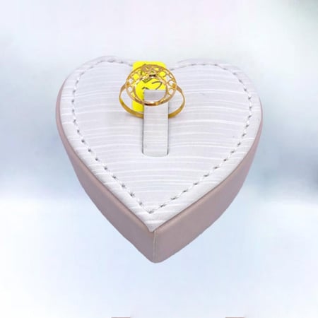 خاتم ذهب عيار 21 الوزن 0.98 جم