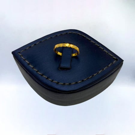 دبله ذهب عيار 21 الوزن 1.17 جرام