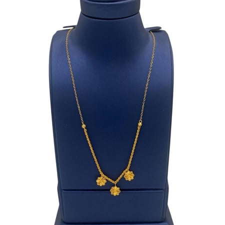 بكج الوردات ذهب عيار 21 الوزن 47.48 جم