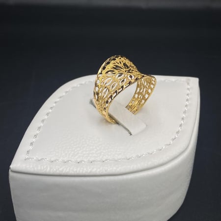 خاتم ذهب عيار 21 الوزن 2.9 جرام