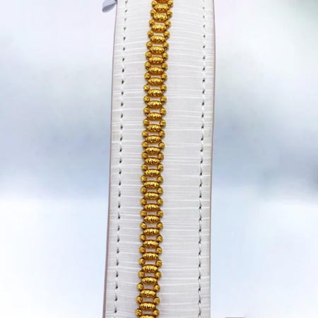 أسواره ذهب عيار 18 الوزن 10.85 جرام