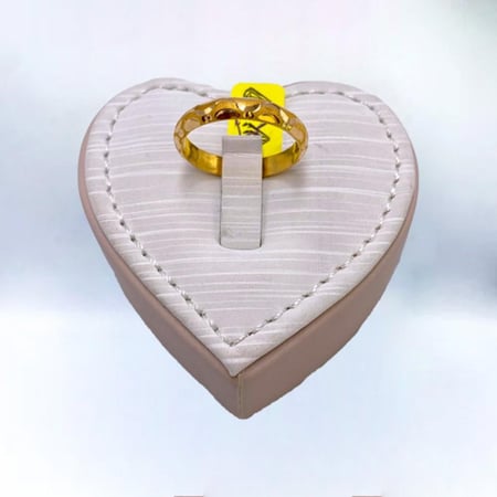 دبله ذهب عيار 21 الوزن 1.16 جم