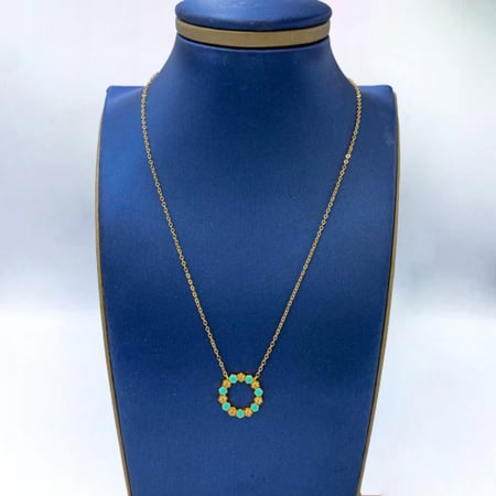 عقد ذهب عيار 21 الوزن 2.3 جرام