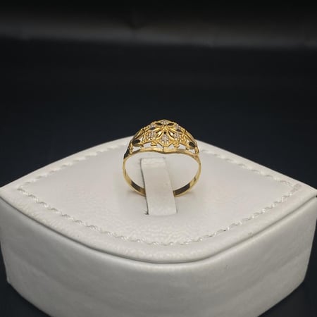 خاتم ذهب عيار 21 الوزن 2.2 جرام