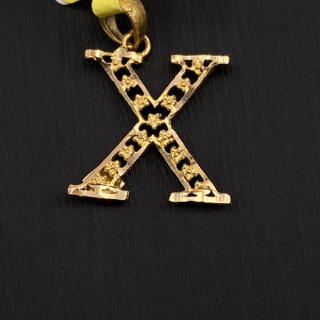 تعليقة ذهب عيار 21 الوزن 0.8 جرام