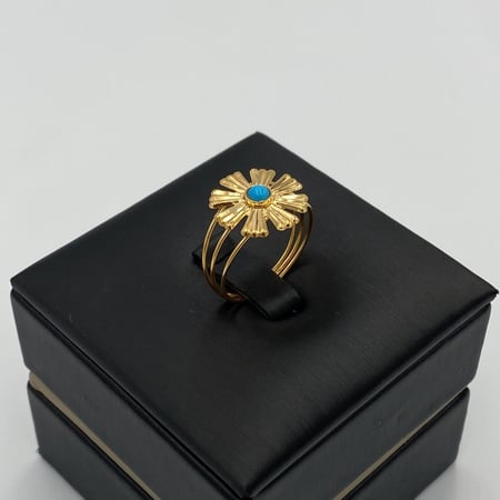 خاتم ذهب عيار 21 الوزن 1.6 جرام