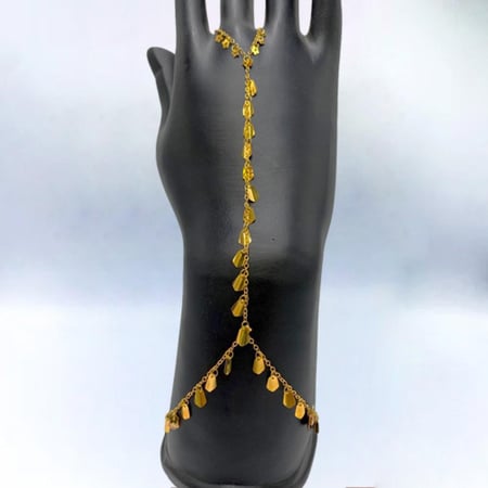 كف ذهب عيار 21 الوزن 2.4 جم