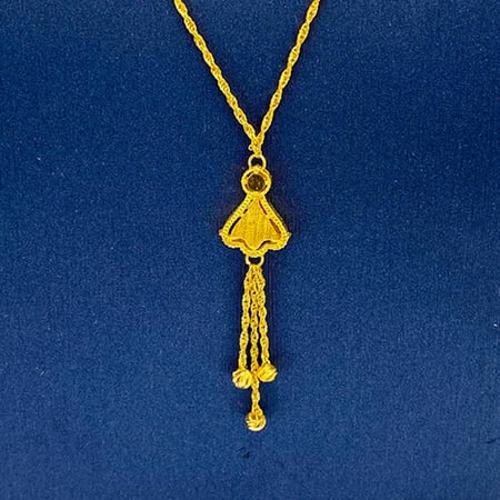 عقد ذهب عيار 21 الوزن 1.91 جرام