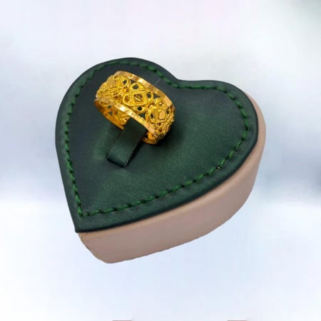 دبله ذهب عيار 21 الوزن 2.46 جم