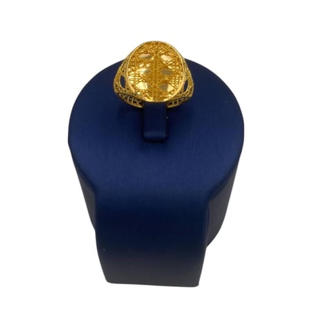 خاتم ذهب عيار 21 الوزن 2.17 جرام