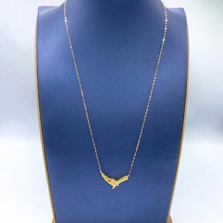 عقد ذهب عيار 18 الوزن 1.3 جرام