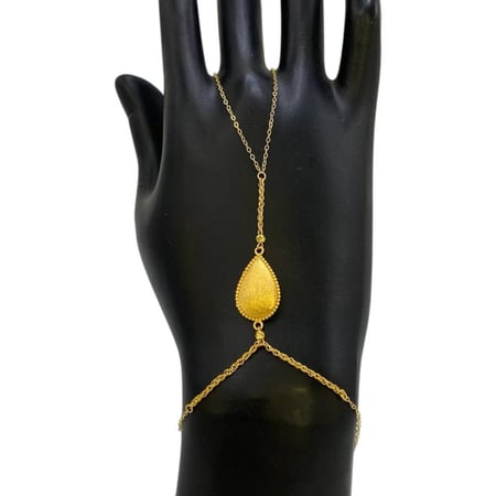 كف ذهب عيار 21 الوزن 1.9 جم