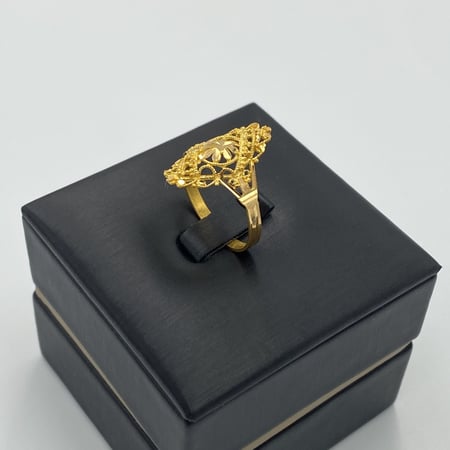 خاتم ذهب عيار 21 الوزن 2.8 جرام