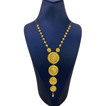 عقد ذهب عيار 21 الوزن 5.5 جم