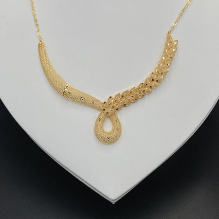 طقم ذهب عيار 21 الوزن 14.32 جرام