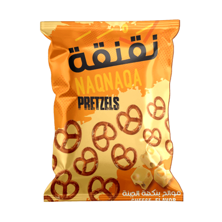 نقنقة موالح بريتزل بنكهة الجبنة 250غ