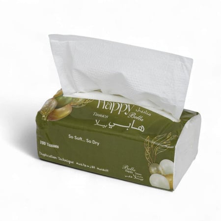 مناديل 3 طبقات - مناديل هابي بيلا